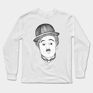 Charlie Chaplin Long Sleeve T-Shirt